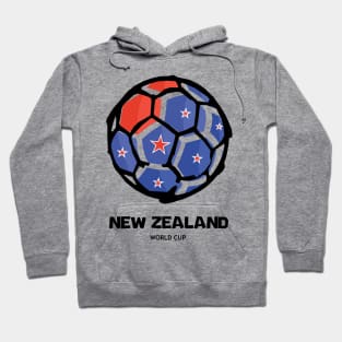 New Zealand Football Country Flag Hoodie